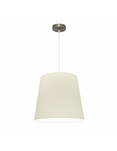 Maldives Pendant 1xe27 Leather/beige Regx40x40 Cm