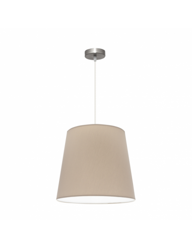 Maldives Pendant 1xe27 Nickel/stone Regx40x40 Cm