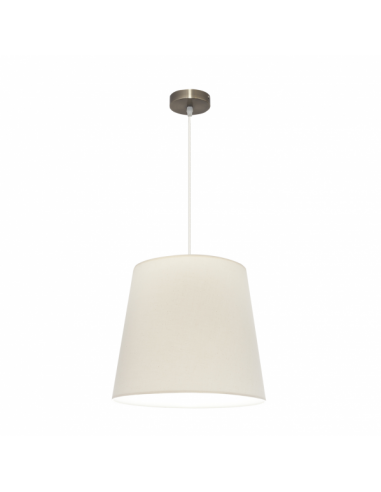 Colgante Maldivas 1xe27 Cuero/sancho Regx40x40 Cm