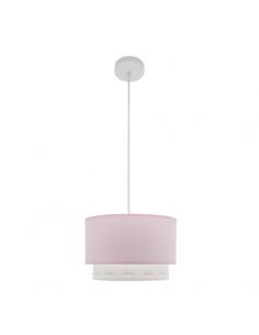 Pendant Strokes 1xe27 Baby Pink Regx30x30 Cm