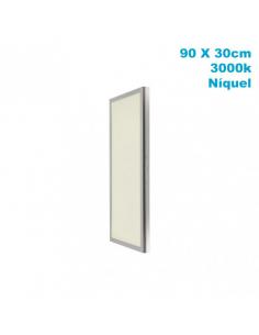 Panel Superf. 72w 3000k Nickel Satinad 30x90x2,3 5760lm Tolstoy