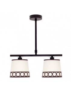 Dalia Lamp 2xe14 Beige/brown Regx40x16 Cm