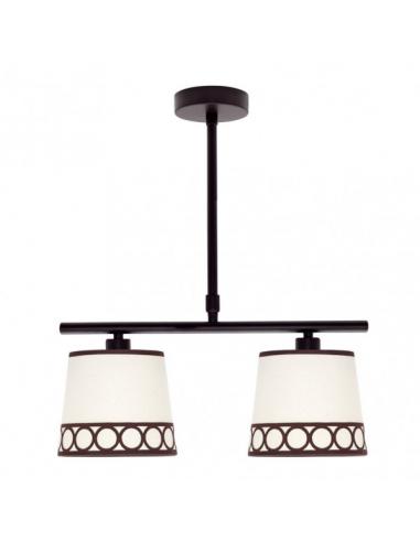 Dalia Lamp 2xe14 Beige/brown Regx40x16 Cm