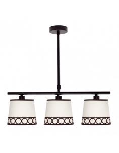 Dalia 3xe14 Beige/brown lamp Regx56x16 Cm