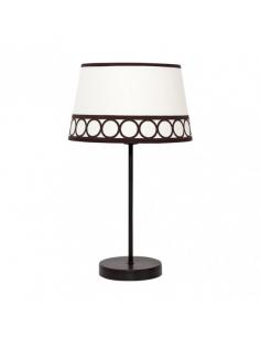 Dalia Table Lamp 1xe14 Beige/brown 44x25x25 Cm