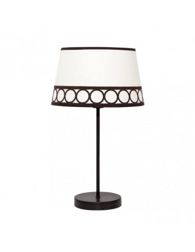 Dalia Table Lamp 1xe14 Beige/brown 44x25x25 Cm