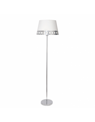 Dalia Living Room Foot 1xe27 White/silver 165x40x40 Cm
