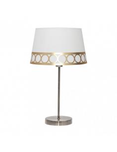 Dalia Table Lamp 1xe14 White/gold 44x25x25 Cm