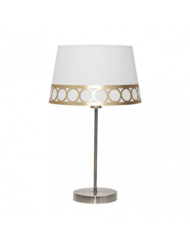 Dalia Table Lamp 1xe14 White/gold 44x25x25 Cm