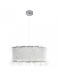 1xe27 White Thread Pendant Regx50x50 Cm