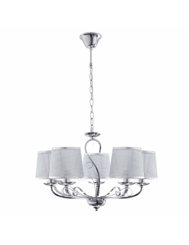 Sumba 5xe14 Chrome Lamp REGx53x53