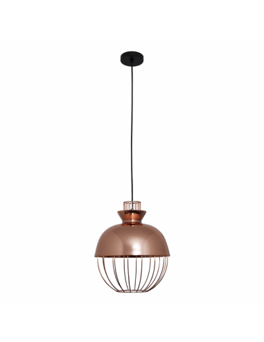 Colgante Toyama 1xe27 Bola Cobre Reg.x29d