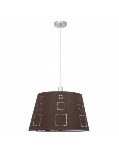 Colgante Celaya 1xe27 Marron Regx40d