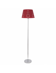 Celaya 1xe27 Red Floor Lamp