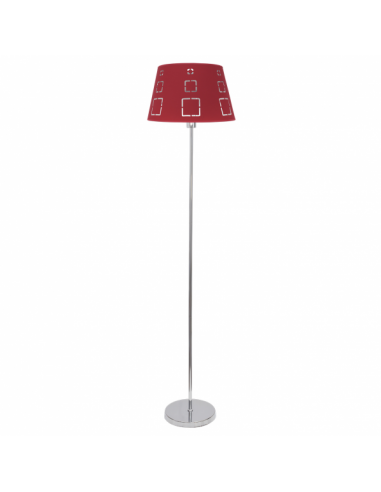 Celaya 1xe27 Red Floor Lamp