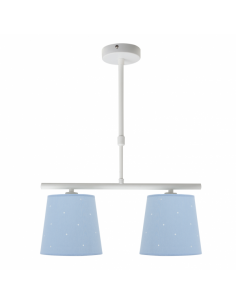 Consciousness Lamp 2xe14 Sky Blue Regx39x16 Cm