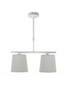 Consciousness Lamp 2xe14 Gray Regx39x16 Cm