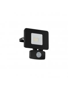 EGLO 97459 - FAEDO 3 Outdoor wall light with motion sensor in black aluminum and glass