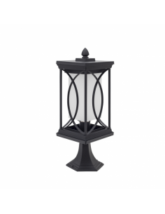 Small Wall Light. Exterior Garden 1xe27 Black 39x16d