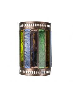 Casablanca Artisan Wall Light 1xe27 Brown/colors 25x16d