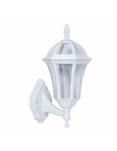 Aplique Exterior Comino 1xe27 Blanco Ip44 Policarbonato 41,1x17x6x23,8 Cm