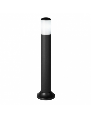 Exterior Pillar Saffron 1xe27 Black 70x9.1x9.1 Cm Polycarbonate Ip44