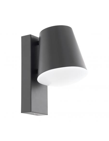 EGLO 97482 - CALDIERO-C Outdoor LED Wall Light in Galvanized Steel Anthracite and Acrylic