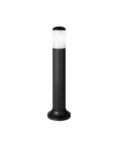 Exterior Pillar Saffron 1xe27 Black 40x9.1x9.1 Cm Polycarbonate Ip44