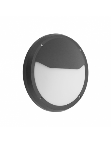 Coliandro 2xe27 Outdoor Wall Light Black Polycarbonate 9.4x30d Ip65