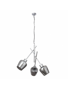 Lampara Soline 3xe27 Cromo Regx50x50 Cm