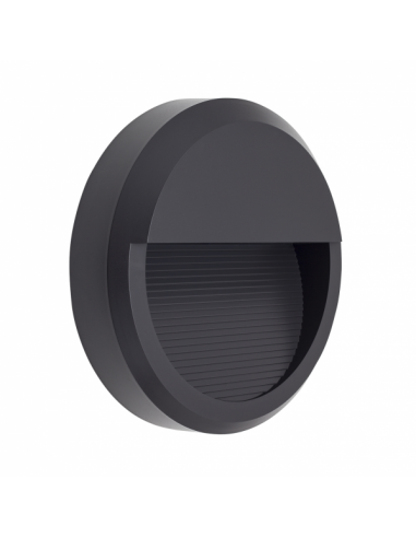 Lordelo Dark Grey 5.5x23d Ip65 Redon Outdoor Wall Light.
