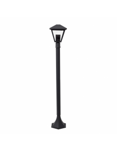 Small Street Light. Dornela 1xe27 Dark Gray Ip44 100 Cm