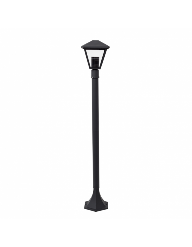 Small Street Light. Dornela 1xe27 Dark Gray Ip44 100 Cm