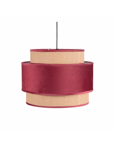 Adriano1xe27 Red Wine Reg X 40d 3 Screen Pendant