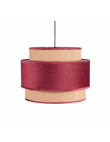 Adriano1xe27 Red Wine Reg X 40d 3 Screen Pendant