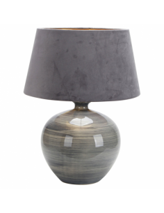 Betta Table Lamp 1xe27 Glossy Gray 58x45x45 Cm