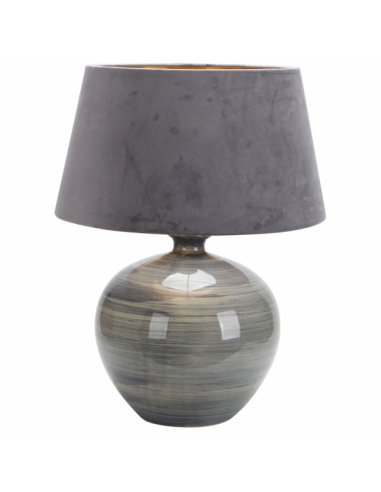 Betta Table Lamp 1xe27 Glossy Gray 58x45x45 Cm