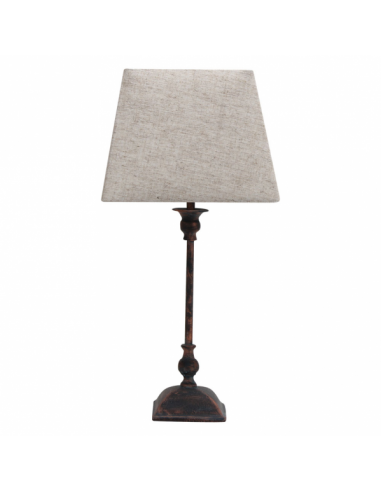 Sobremesa Percasol 1xe27 Marron Rustico 52x25x25 Cm