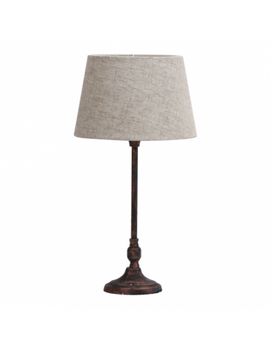 Rasbora Table Lamp 1xe27 Rustic Brown 46.5x23x23 Cm