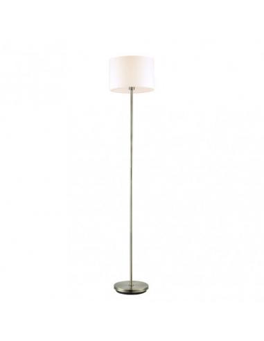 Aldebaran 1xe27 Leather C/pant Beige Floor Lamp 170x35x35 Cm