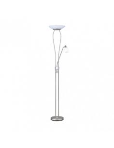 Wolf Living Room Foot 18+5w 4000k 1800/500lm Nickel With Reader And Intensity Reg. 178x31.5x31.5 Cm