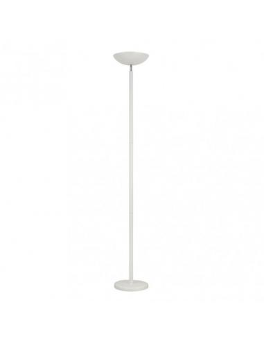 Pie De Salon Luyten 2xe27 Blanco Mate 180x27x27 Cm