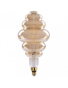 Honeycomb Filament Bulb 41x20d 8w 850lm E27 Amber 3000k