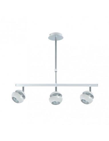 Colgante Beethoven Blanco/plata 3xgu10