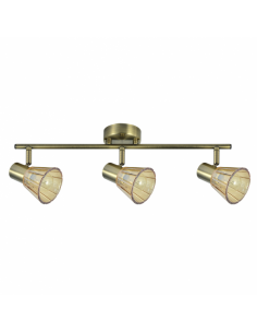 Cooper 3xe14 leather strip 16x48.5x8.5 cm