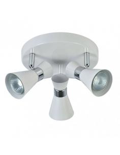 Maximum ceiling light 3xgu10 White/chrome 13x20x20 cm