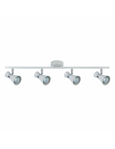 Maximum Strip 4xgu10 White/chrome 15x69.5x8.5 Cm