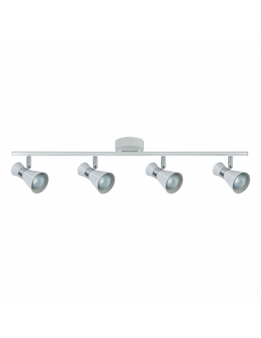 Maximum Strip 4xgu10 White/chrome 15x69.5x8.5 Cm