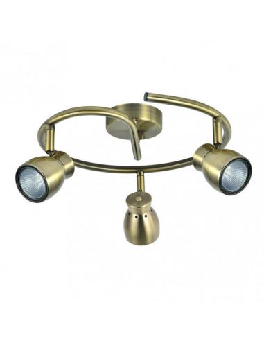 Chacho 3xgu10 Leather Ceiling Light 14x30x30 Cm
