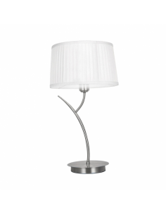 Magni Table Lamp 1xe27 Chrome C/screen.white 53x30x30 Cm